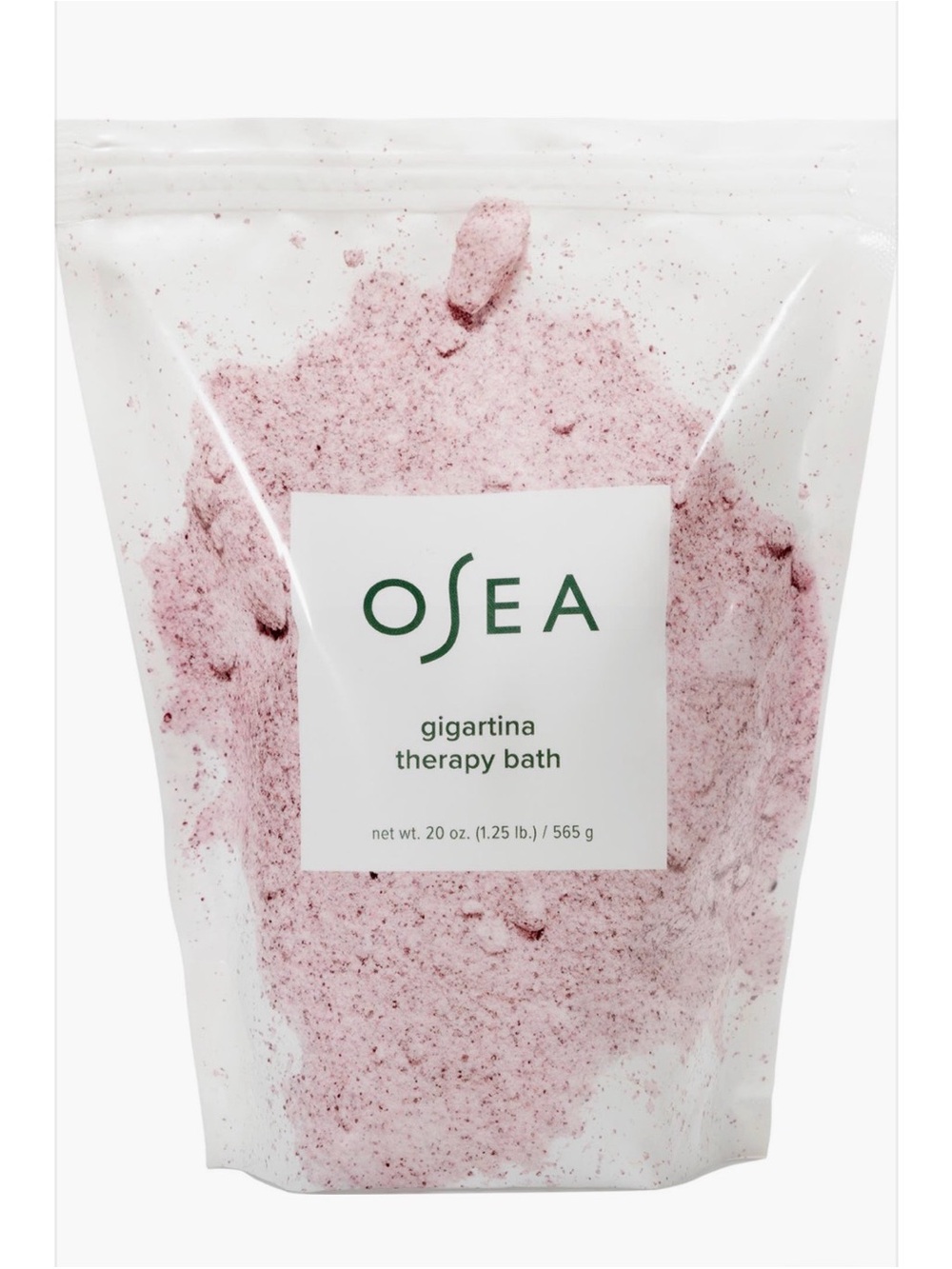 OSEA Gigartina Therapy Bath Powder — Pink Relaxing Soak